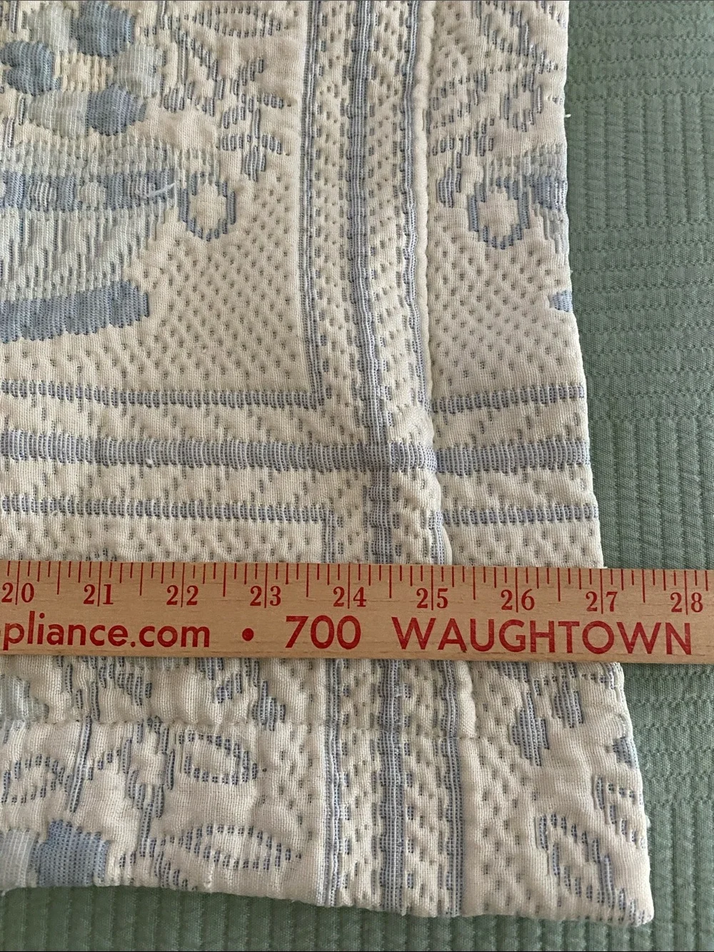 Revert Flower Basket Quilted Shams set of 2 vintage standard pillow covers 1970s